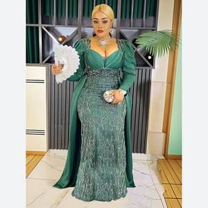 green emerald velvet dress Amazon.com: iooiooi New African Print Sexy Evening Long Dress Dashiki African  Party Dresses for Women African Clothes Strapless Dresses : Clothing, Shoes  & Jewelry main image 0