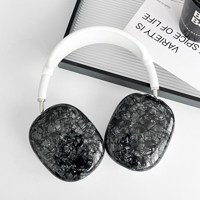 Anti-Scratch Shell Pattern Headphone Case for Airpods Max Ear Cups Cover Luxury Protective Cases for Apple Airpods Max