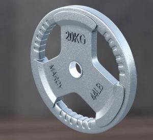 Juego de Mancuernas de Hierro Fundido de Alta Calidad y Bajo Precio, 20 kg y 10 kg, Duraderas, Plateadas, con Soporte Universal, Embalaje Estándar y Logotipo Personalizado - Product Image 2