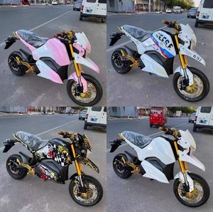 Nouvelle moto électrique 72V DLS1200D-X, style sportif rétro, haute puissance, haute vitesse, véhicule modifié à batterie - Product Image 2