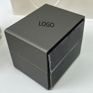 Boîte à montre en stock d'usine, ensemble complet avec sac en papier, manuel, carte, étiquette, emballage de luxe personnalisé avec logo, vente en gros, personnalisation - Product Image 6