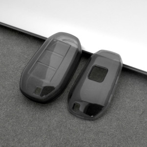 GZ DOMI Accessoires de voiture de haute qualité à prix avantageux, étui pour clé de voiture en TPU, coque transparente noire pour clé de voiture pour <span class=keywords><strong>Peugeot</strong></span> 4008/<span class=keywords><strong>508</strong></span>/308 - Product Image 4