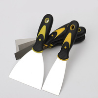 1/2/3/4/5/6 pouces couteau à mastic en acier inoxydable grattoir pelle outils de peinture outils de construction ménage nettoyage industriel