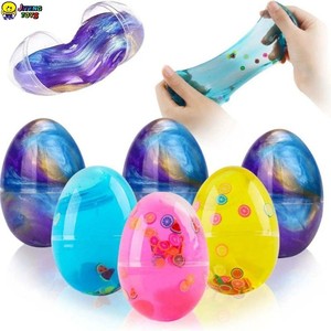 JITENG Slime de Colores Mezclados, Arcilla de Cristal, Juguetes DIY de Rodajas de Frutas y Huevos, <span class=keywords><strong>Plastilina</strong></span>, Juguete Antiestrés, Juguete Educativo, Regalo - Product Image 4