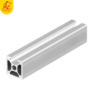 6063 T5 2020 工业aluminio工作桌框材质插槽t履带挤压铝型材