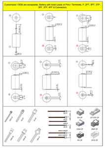 CR14505 CR14250 CR14335 CR17505 CR1/3N CR26500 CR2 CR123A CR34615 3 В литиевые электроинструменты счетчик воды IoT датчик бытовая техника - Product Image 6