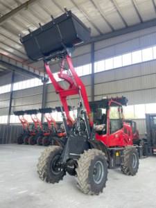 Factory Price Front End Loader Attachments Mini Loader 4x4 <b>Small</b> <b>Wheel</b> Loaders Easy Maintenance Diesel Powered - Product Image 1
