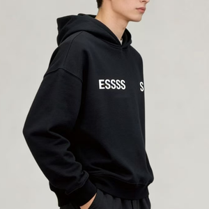 <span class=keywords><strong>Sweat</strong></span>-shirts à capuche surdimensionnés <span class=keywords><strong>North</strong></span> Manufacture 500 Gsm en tissu French Terry, épaules tombantes, sans cordon, lourds, surdimensionnés, pour hommes - Product Image 3