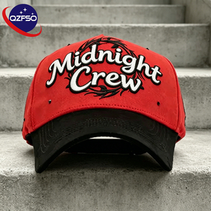 QZFSO Manufacture Custom 3d Embroidery Logo Distressed Snapback Hat High Quality 6 Panel <b>Plain</b> Gorras Dad Baseball <b>Cap</b> - Product Image 1