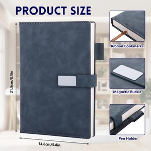 Customized Logo/Wholesale <b>A5</b> Size PU Business <b>Notebook</b> with Buckle,PU Leather Business <b>Notebook</b> - Product Image 2