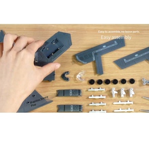 Blocs de construction éducatifs STEM en plastique unisexes pour l'assemblage de chars, compatibles avec le modèle Xujia <span class=keywords><strong>T90</strong></span> - Product Image 3