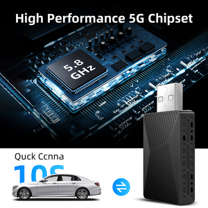 Rhythm 2 In 1 Wireless CarPlay Android <b>Auto</b> Adapter Stable BT 5.2 Connection 5G WiFi Plug And Play - Product Image 4