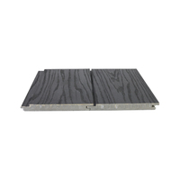 Panneaux muraux de revêtement extérieur en composite gaufré 3d Panneaux de revêtement décoratif Panneau de façade composite en PU à grain 3D pour l'extérieur