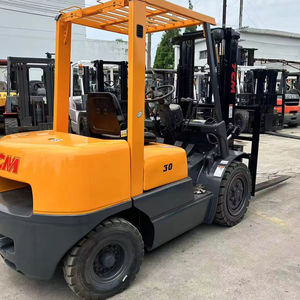 Montacargas Diésel Usado TCM FD30 FD50 FD70 de 3 Toneladas con Desplazador Lateral - Product Image 1