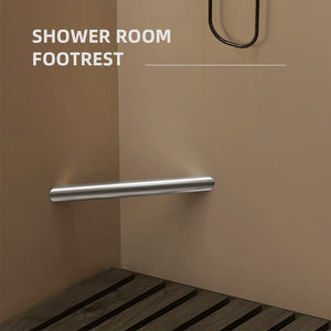 Подставки для ног для душа, для бритья ног, для ванной комнаты, подставки для душа, настенный стул для ванной из нержавеющей стали - Product Image 3