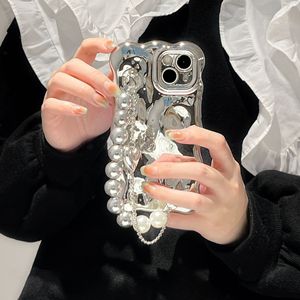 <span class=keywords><strong>Funda</strong></span> blanda transparente con cadena para teléfono colgante plateada bonita para <span class=keywords><strong>iPhone</strong></span> 14 Pro Max <span class=keywords><strong>13</strong></span> 12 11 XR XS X 7 8 Plus SE MiNi, <span class=keywords><strong>funda</strong></span> de lujo - Product Image 3