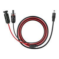 Câble d'alimentation MC4 vers DC7909, fil de charge pour panneau solaire, adaptateur mâle DC5521 pour batterie à énergie nouvelle
