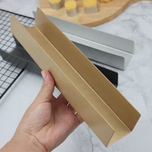 Stampo per Baguette Francese Lungo a Forma di U con Rivestimento Antiaderente, Stampo in Lega di Alluminio Anodizzato per Biscotti, Crostata, Sandwich - Product Image 3