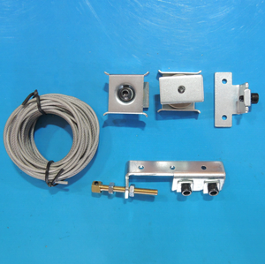 ประตูบานเลื่อนแบบซิงโครนัสประตูบานเลื่อนประตูไม้ฉากกั้นประตูบานเลื่อนทิศทางกลับประตูเปิดแบบซิงโครนัส - Product Image 5