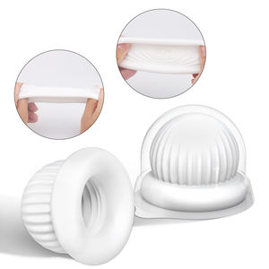 S-Hande Tpe Jelly Shape Masturbateur Masculin Coupe Gland Stimulation Masturbation pour Homme - Product Image 2