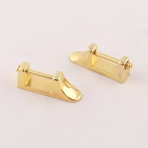 Garnitures de matériel de poignée de boîte en bois en métal de couleur d'or pour des accessoires de boîte à bijoux