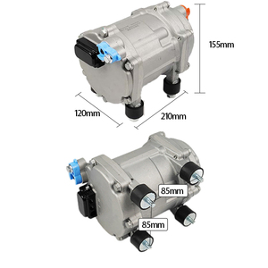 Kit de Compresor Eléctrico Scroll Universal de 12V 24V 72V AC <span class=keywords><strong>para</strong></span> Automóviles y <span class=keywords><strong>Vehículos</strong></span> con Refrigerante R134a - Product Image 2