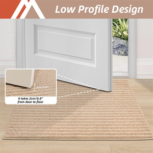 Paillassons d'entrée intérieure personnalisés 24X35Inch Dirt Trapper <span class=keywords><strong>Tapis</strong></span> <span class=keywords><strong>de</strong></span> porte avant lavable antidérapant Nettoyage facile - Product Image 3