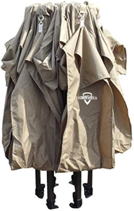 Gazebo <span class=keywords><strong>Plegable</strong></span> Hexagonal Resistente a la Intemperie para Jardín, Fiestas y Jacuzzi, 3.6m X 3m, <span class=keywords><strong>con</strong></span> Laterales de Malla - Product Image 6