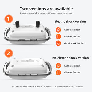 स्मार्ट डॉग ट्रेनर-लंबी दूरी का रिमोट कंट्रोल, वॉयस रिकॉर्ड कोई शॉक/शॉक, वाटरप्रूफ रिचार्जेबल छाल नियंत्रण - Product Image 3