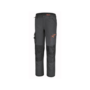 Beta 7818G multi-pocket <b>work</b> <b>trousers</b> in grey with <b>elasticated</b> inserts (sizes XS-3XL) - Product Image 1