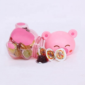 Minicrush 32G Animal Pink Pig Jelly Candy Jar Assorted Sweet Taste Jelly Cup - Product Image 2