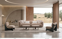 Fauteuil de salon moderne et durable avec structure en bois pour la maison, le bureau, le salon, la salle à manger et l'hôtellerie