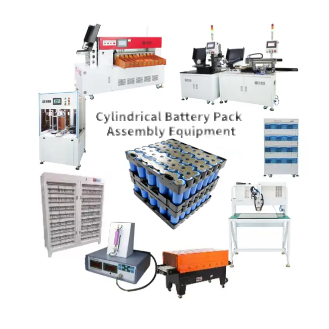 Battery Assembly Plant Production Line Cylindrical Battery Pack Assembly Line Shenzhen Li-Ion Battery 24V Assembly Line