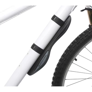 Garde-boue avant Sunnywheel compatible avec toutes les bicyclettes, en plastique PP de 3 pouces, montage facile sans outil, fixé par boulons ou par sangles - Product Image 6