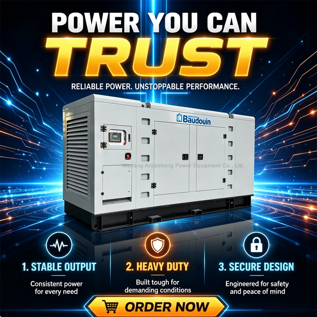 Weichai Silent Diesel Power ATS Soundproof 100KW 200KW 300KW 400KW 500KW Water Cooled 3 Phase Generators Industrial Power Genset