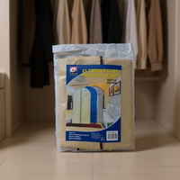 Bolsas de Almacenamiento Minimalistas Antipolvo de Tela No Tejida Mnj, 60x90cm, Juego de Protectores de Ropa, 6 Piezas