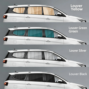 Cortina Retráctil de Lujo para Auto, de Gamuza y Felpa, Manual/Eléctrica, para Ventanas de Camionetas, Autocaravanas y RVs, Protección Solar y Contra el Calor - Product Image 5