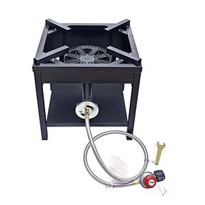 Stufa a bruciatore singolo propano in ghisa resistente di nuova progettazione per pentole da cucina in acciaio da campeggio - Product Image 1