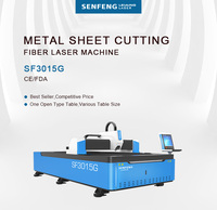 Senfeng Harga Mesin Pemotong Laser Serat Seumur Hidup, Lebih dari 100 Ribu Jam SF 3015G