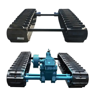 Pièces de rechange de train de roulement à chenilles de télé<span class=keywords><strong>commande</strong></span> électrique Rc, Mini piste en caoutchouc légère - Product Image 6