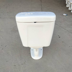 Mercado de América Latina Buena venta Stock barato 2 PC Wc Siphonic Cerámica Inodoro de dos piezas Inodoro Economía - Product Image 5