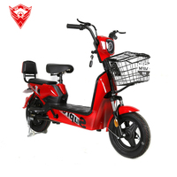 Prix d'usine 14 pouces 500w 48v batterie au Lithium chinoise vélo électrique/vélo cyclomoteur électrique pour adulte