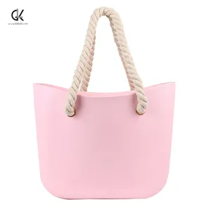 Wholesale Hot Selling EVA Beach Tote Bag High Quality Bogg Bags Silicone Large Beach Bag For Women