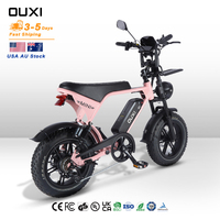 AUS OUXI V8 Mini Fat Bike 16 pouces, pneus en caoutchouc durables, design sécurisé pour enfants, frein à rétropédalage, vélo classique pour le jeu et le plaisir en extérieur