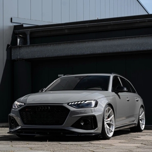 Jantes forgées SHIN, finition argent mat concave, design multi-rayons, légères, forgées, 5x100 5x112, compatibles avec <span class=keywords><strong>Audi</strong></span> 4 A5 <span class=keywords><strong>A6</strong></span> A7 S7 S8 - Product Image 6