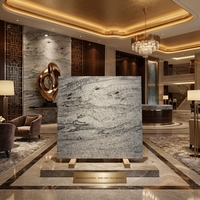 Dalles de granit gris et blanc brossé, écologiques et naturelles, de style moderne, directement de l'usine TY, pour villas, parcs et cuisines (Shandong)