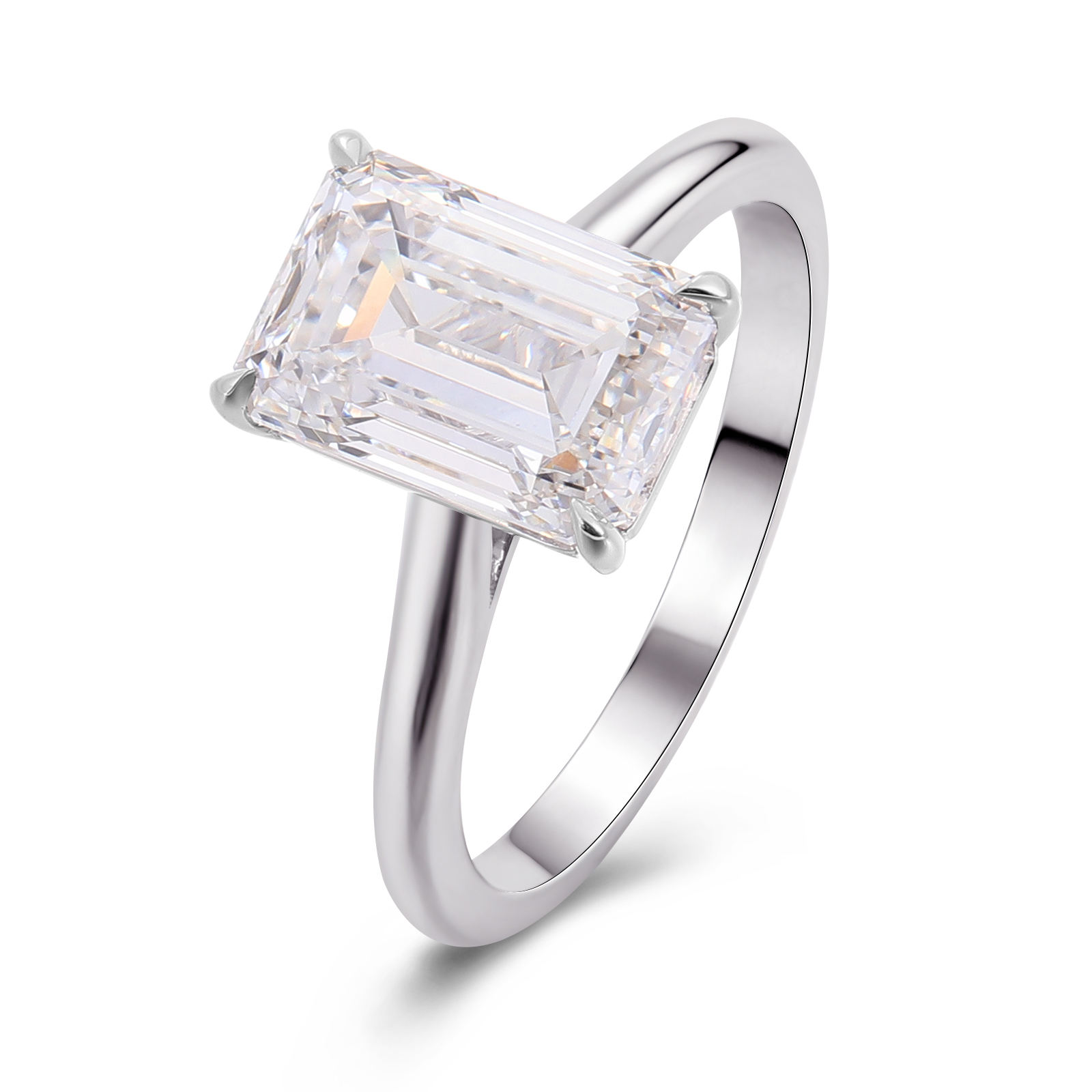 แหวนเพชรแล็บทอง 18k แท้