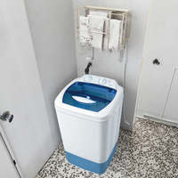 7kg Home Electric Appliance Semi-automatic Top Loader Washing Drying Machine