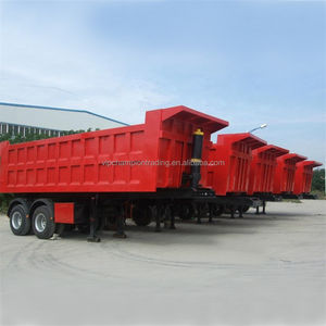 <span class=keywords><strong>Remorque</strong></span> benne arrière à 3 essieux 80 tonnes 28cbm avec levage avant en forme de U - Product Image 3