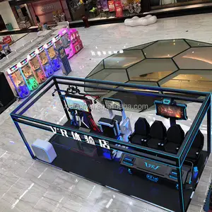 Virtual Reality Amusement Park Solution One Stop Design VR Theme Park 9D VR Simulator Machine Supplier